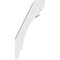 Ekena Millwork 6-in. W x 8-in. D x 16-in. H Olympic Architectural Grade PVC Knee Brace BRCP06X08X16OLY - alternate 5